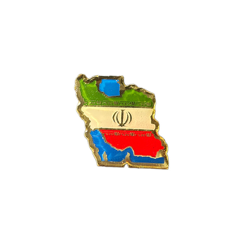 سنجاق سینه زنانه طرح خاک و دریا ایران