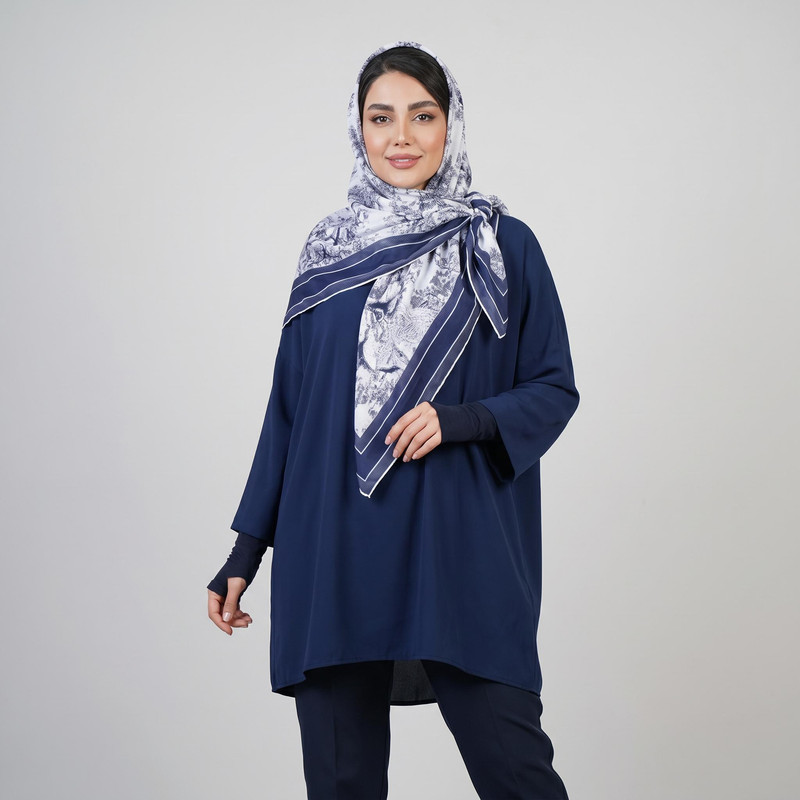 روسری زنانه مدل نخی جنگل کد a-8001