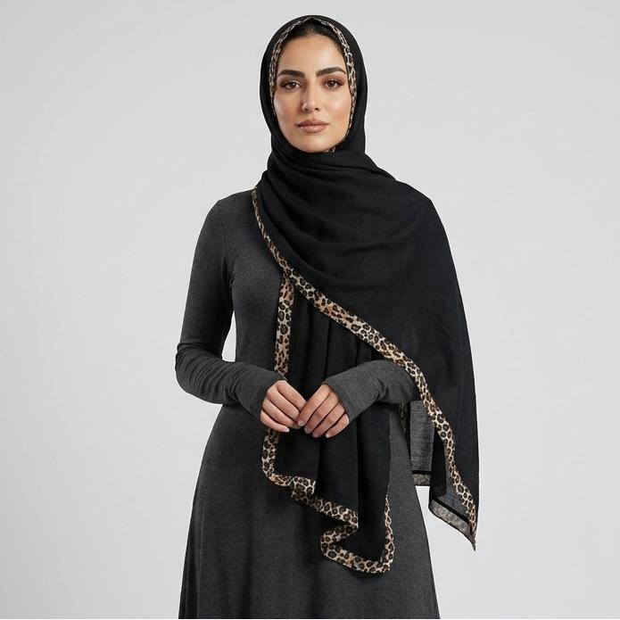 شال زنانه آنالیا مدل نخی ساده کد a-9082