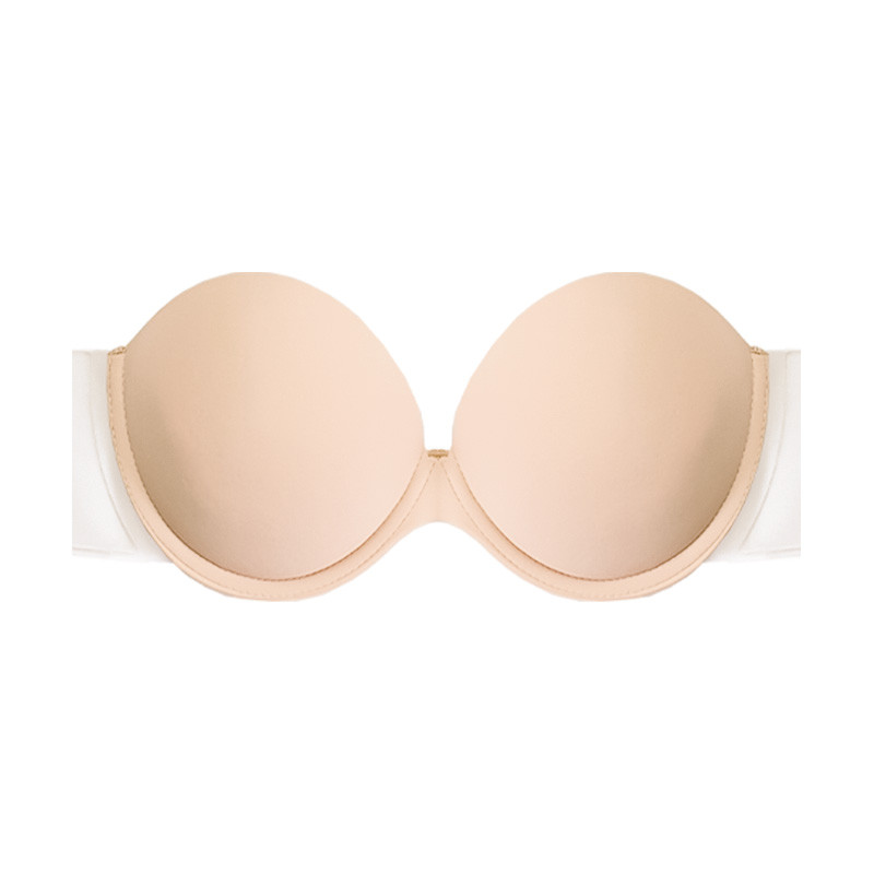 سوتین استراپلس - دکلته (Strapless) بدون بند  زنانه آنی لوکس مدل مجلسی چسبی کد 19882s