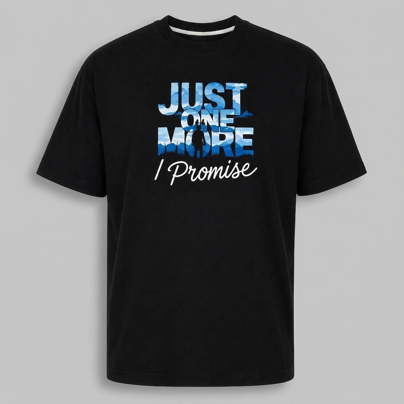 تی شرت مردانه مدل Just One More کد 01