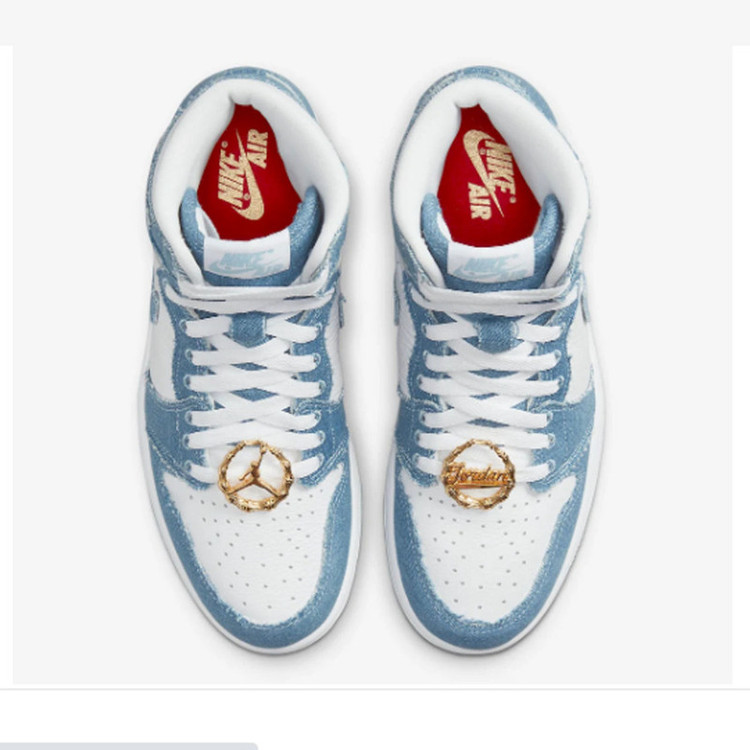 کفش پیاده روی مدل Air Jordan 1 Denim