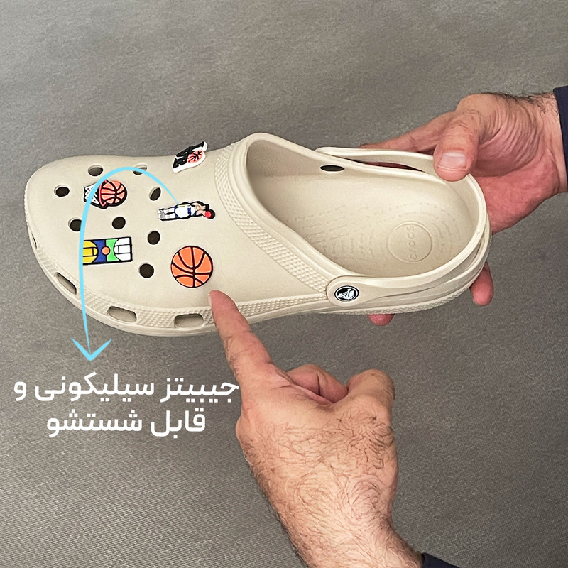صندل مردانه کراکس مدل کلاسیک Basket کد 101-BE