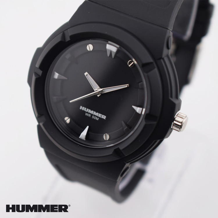 ساعت مچی عقربه ای مردانه هامر مدل موتور ژاپن بند PU ضدآب رفرنس HM1112-C2