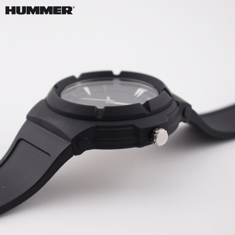 ساعت مچی عقربه ای مردانه هامر مدل موتور ژاپن بند PU ضدآب رفرنس HM1112-C2