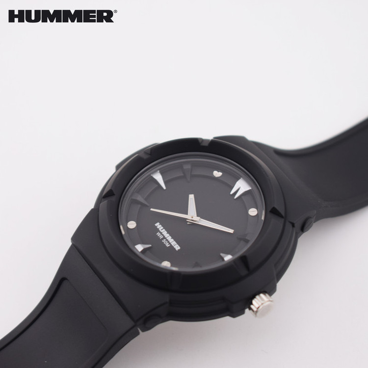 ساعت مچی عقربه ای مردانه هامر مدل موتور ژاپن بند PU ضدآب رفرنس HM1112-C2