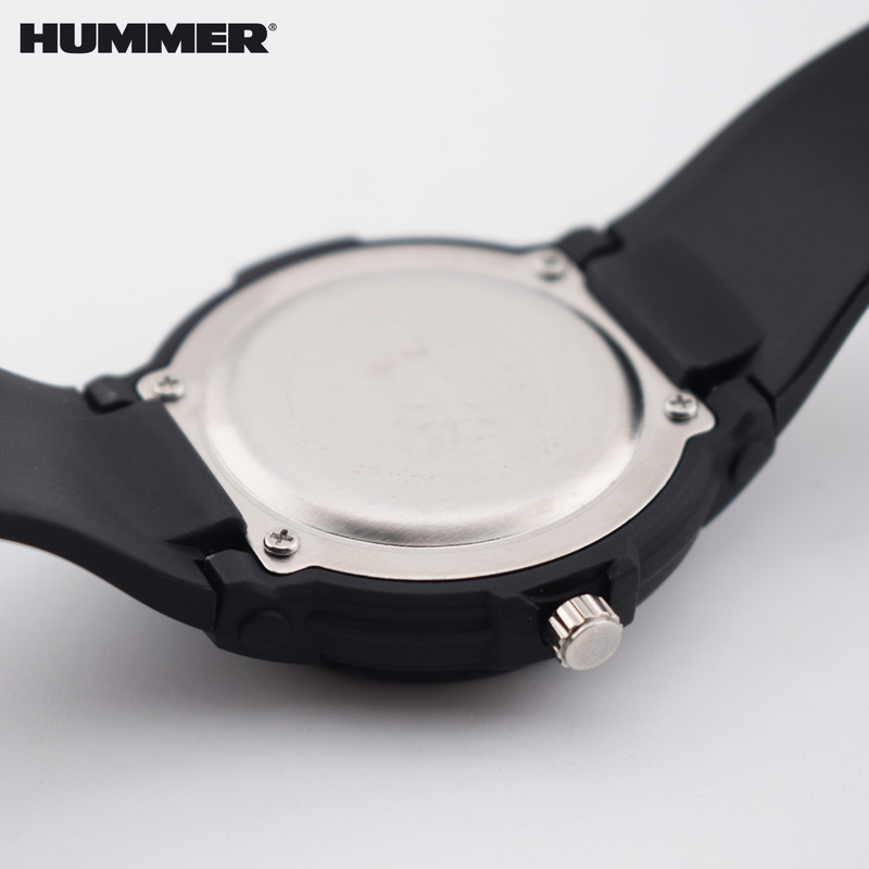 ساعت مچی عقربه ای مردانه هامر مدل موتور ژاپن بند PU ضدآب رفرنس HM1112-C2