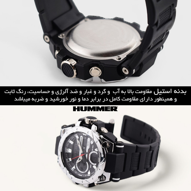 ساعت مچی عقربهای کوارتز مردانه هامر مدل HM1428-C1