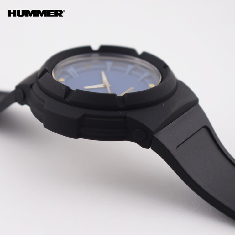 ساعت مچی عقربه ای مردانه هامر مدل موتور ژاپن بند PU ضدآب رفرنس HM1112-C4