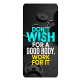 حوله ورزشی مدل Don't wish