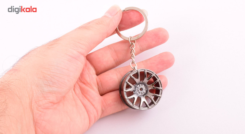جاسوییچی طرح ماشین سواری مدل Cool Auto Wheel Silver