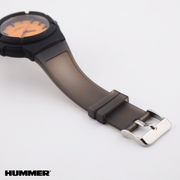 ساعت مچی عقربه ای مردانه هامر مدل موتور ژاپن بند PU ضدآب رفرنس HM1112-C3