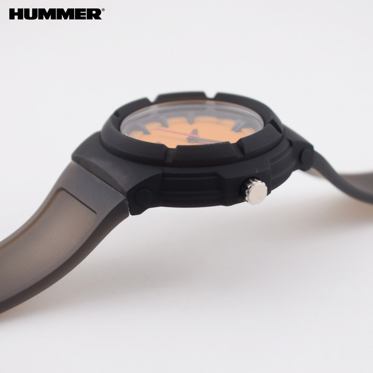 ساعت مچی عقربه ای مردانه هامر مدل موتور ژاپن بند PU ضدآب رفرنس HM1112-C3