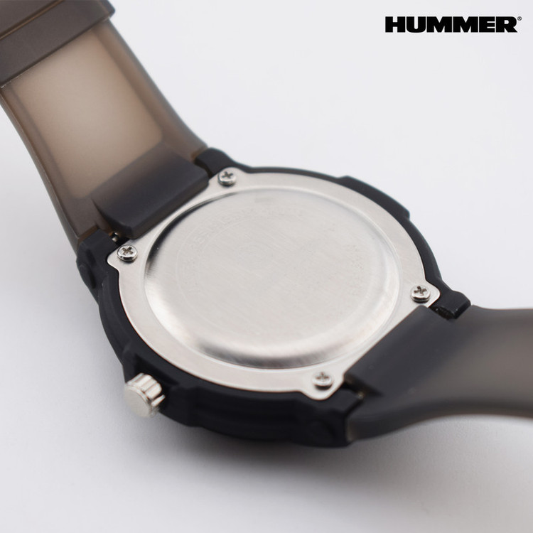 ساعت مچی عقربه ای مردانه هامر مدل موتور ژاپن بند PU ضدآب رفرنس HM1112-C3