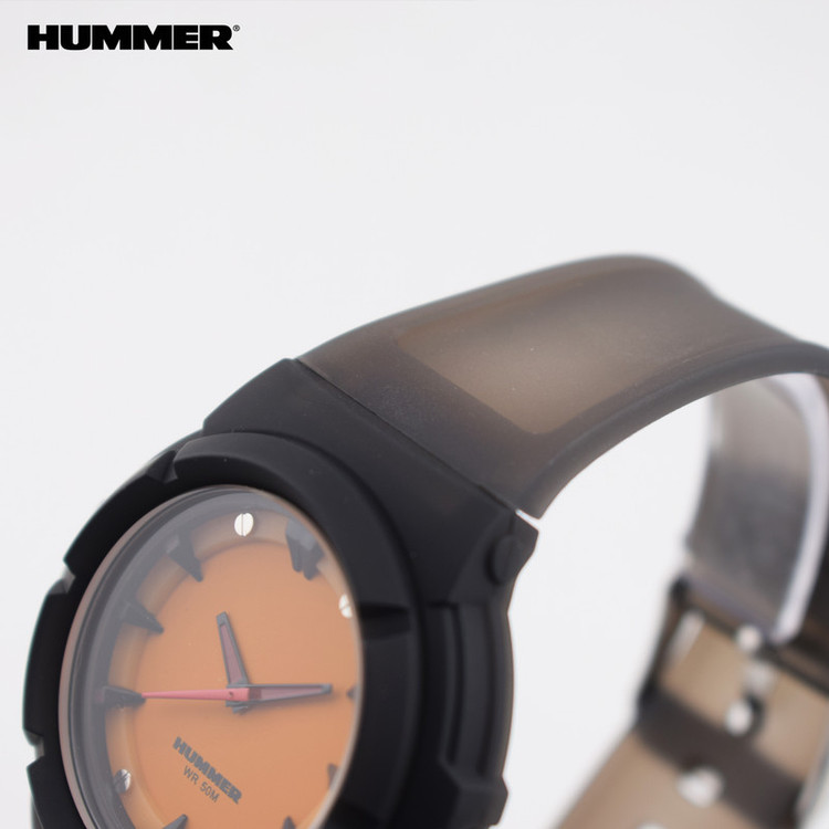 ساعت مچی عقربه ای مردانه هامر مدل موتور ژاپن بند PU ضدآب رفرنس HM1112-C3