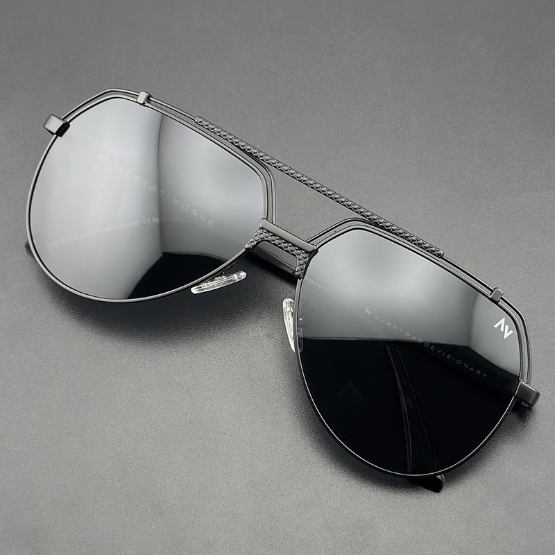 عینک آفتابی مردانه آلبرت وگ مدل JS8554C04-P101 Avantgarde Visionary