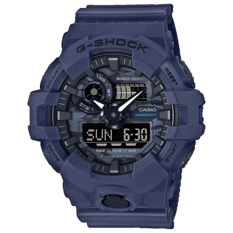 ساعت مچی عقربه‌ای کوارتز مردانه کاسیو مدل  GA-700CA-2ADR