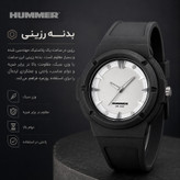 ساعت مچی عقربه ای مردانه هامر مدل موتور ژاپن بند PU ضدآب رفرنس HM1112-C1
