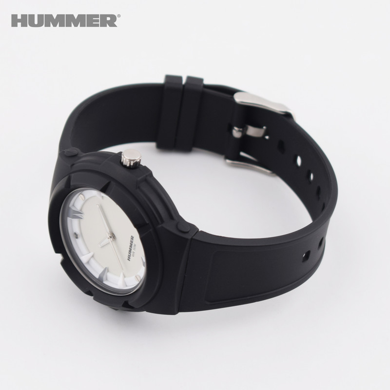 ساعت مچی عقربه ای مردانه هامر مدل موتور ژاپن بند PU ضدآب رفرنس HM1112-C1