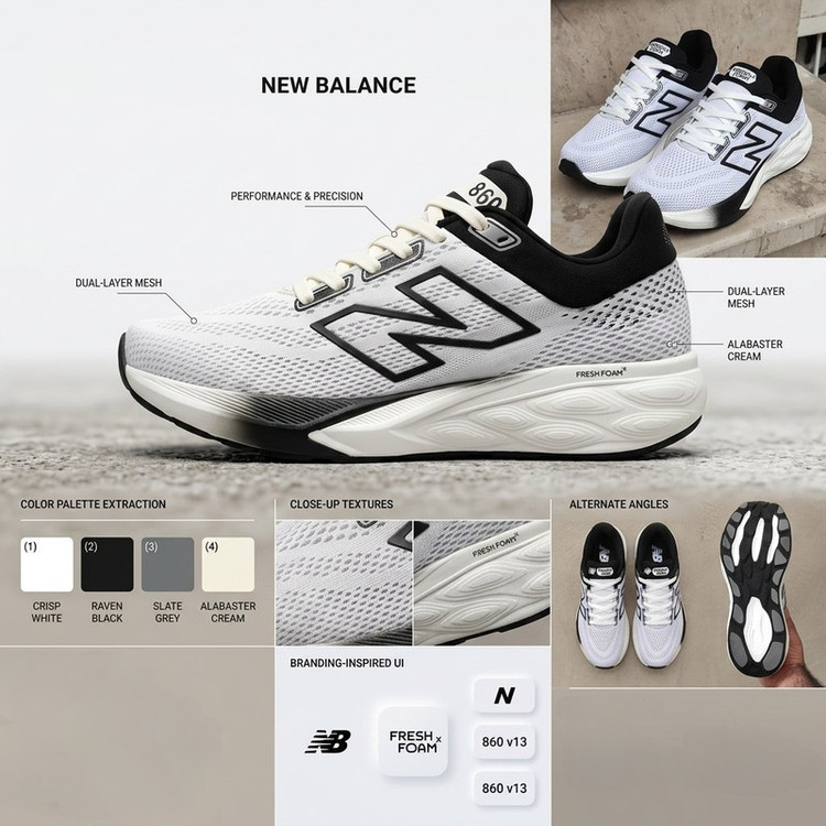 کفش رانینگ مدل NB 860