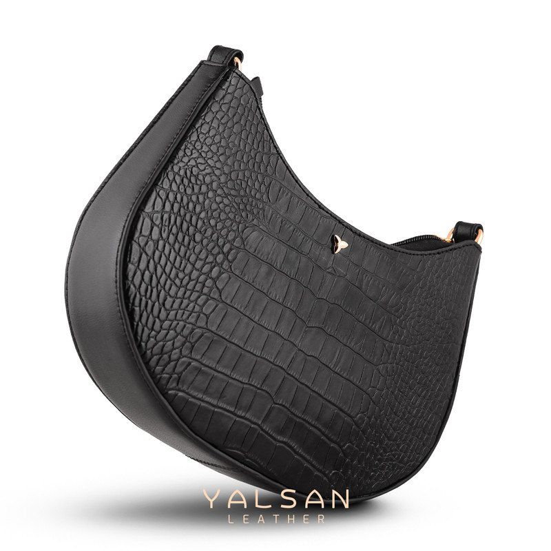 کیف رودوشی زنانه چرم یلسان مدل دلسا کد GC-01-077