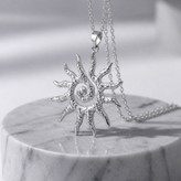 گردنبند زنانه مدل فروغ شاهانه کد 5050