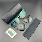 فریم عینک طبی آلبرت وگ مدل CG3202C658-P25 Polarized Double Switch
