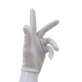 دستکش زنانه طاها طب مدل نخی مچ دار مجموعه 2 عددی