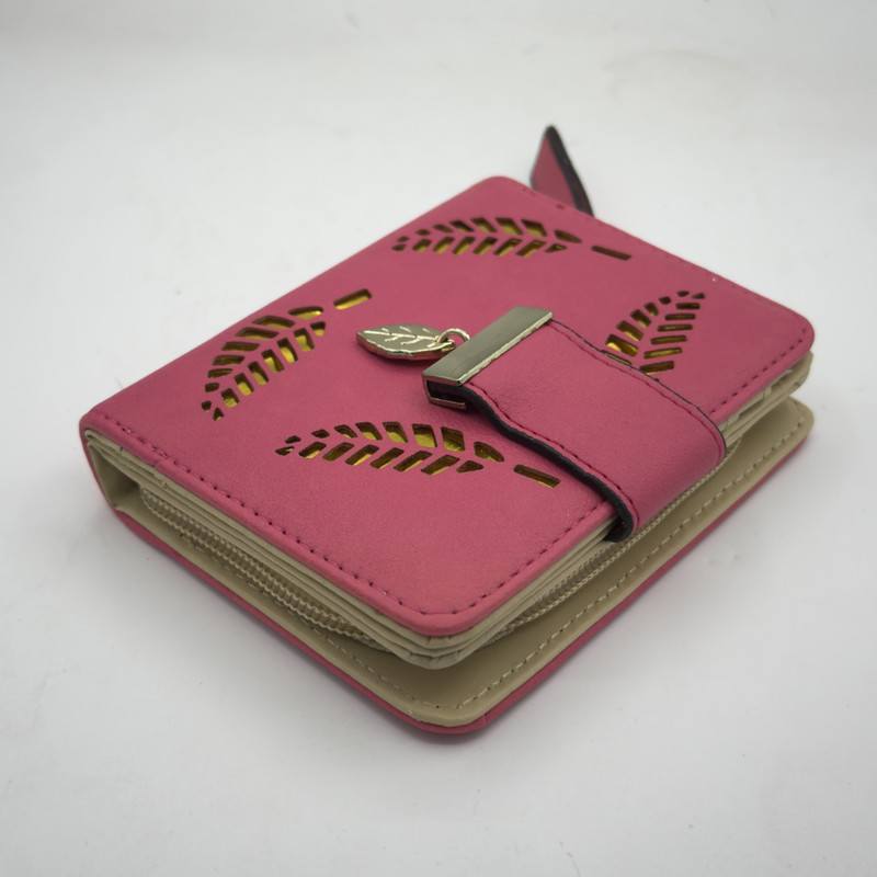 کیف پول زنانه مدل برگ آویز