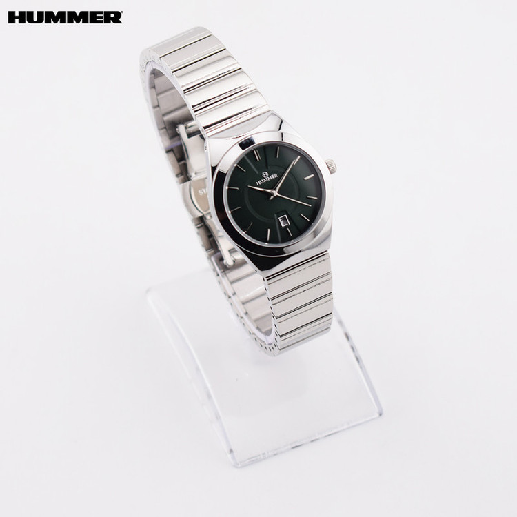 ساعت مچی عقربهای کوارتز زنانه هامر مدل موتور ژاپن قفل مخفی کد 814L-C2