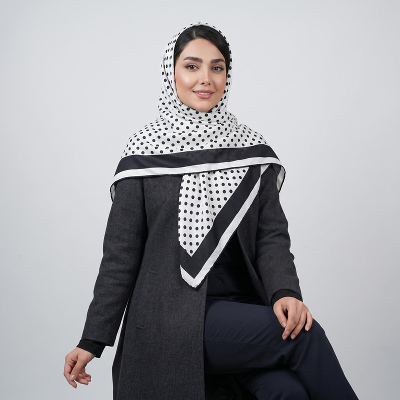 روسری زنانه مدل مینی اسکارف توپی کد 114N