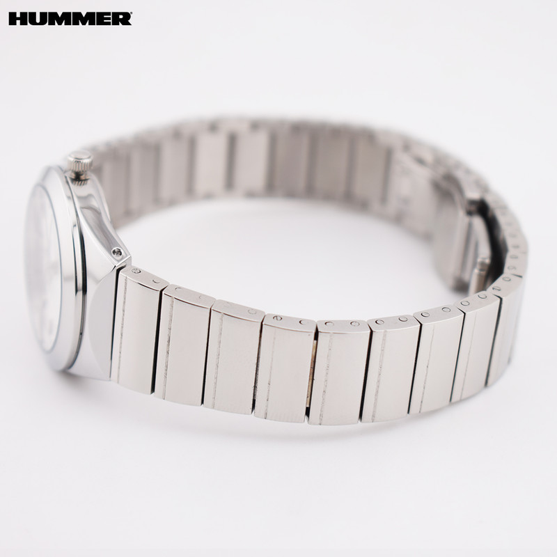 ساعت مچی عقربهای کوارتز زنانه هامر مدل موتور ژاپن قفل مخفی کد 814L-C1