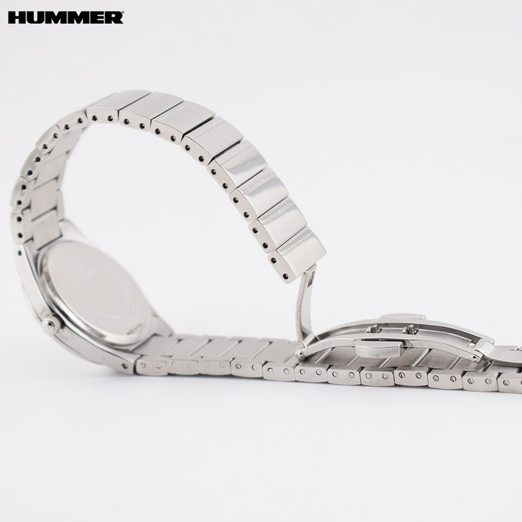ساعت مچی عقربهای کوارتز زنانه هامر مدل موتور ژاپن قفل مخفی کد 814L-C1