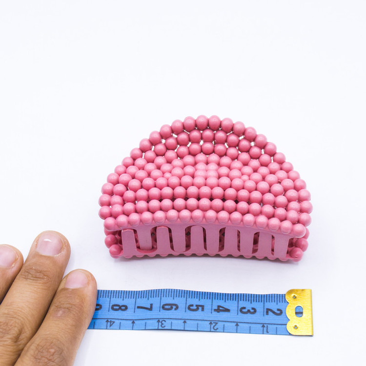 کلیپس مو زنانه مدل pastil smalball بسته 6 عددی