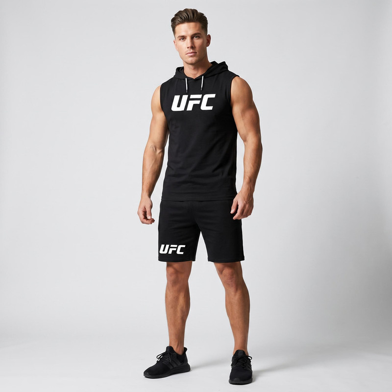 ست تاپ و شلوارک ورزشی مردانه مدل ufc7