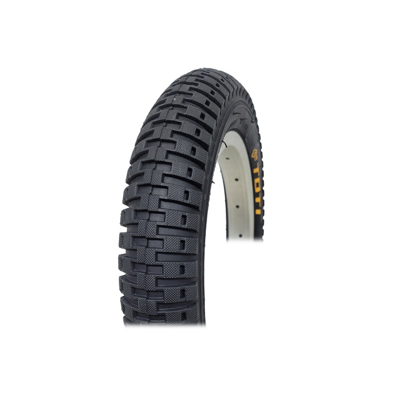 لاستیک دوچرخه توتی مدل 12x2.125 درشت گل