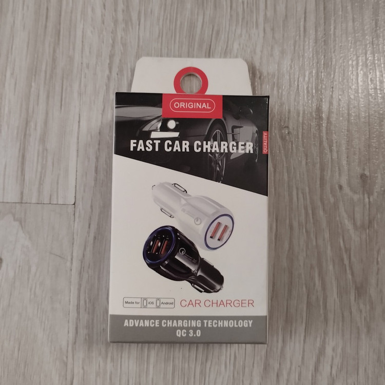 شارژر فندکی مدل fast car charger