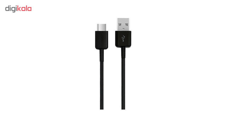 شارژر دیواری سامسونگ مدل EP-TA20EBECGWW به همراه کابل تبدیل USB-C