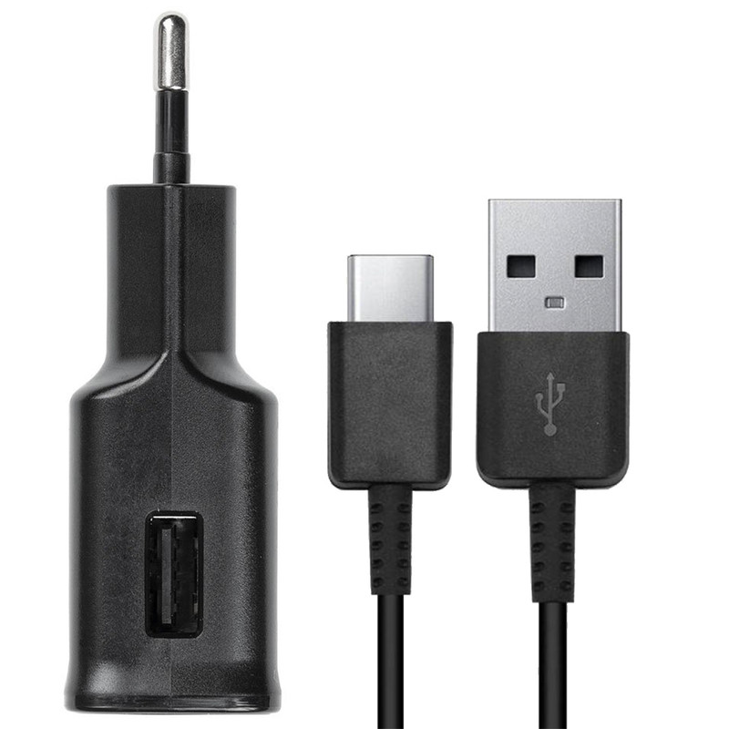 شارژر دیواری مدل A50 به همراه تبدیل USB-C
