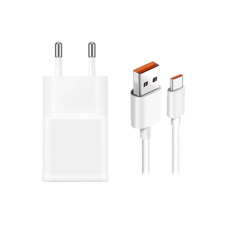 شارژر دیواری 15 وات مدل TA200 به همراه کابل تبدیل USB-C