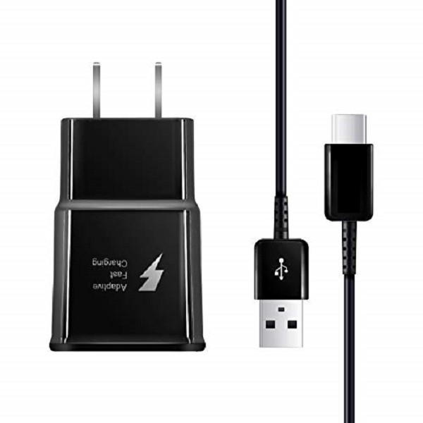 شارژر دیواری مدل +Galaxy S10 به همراه کابل تبدیل USB-C