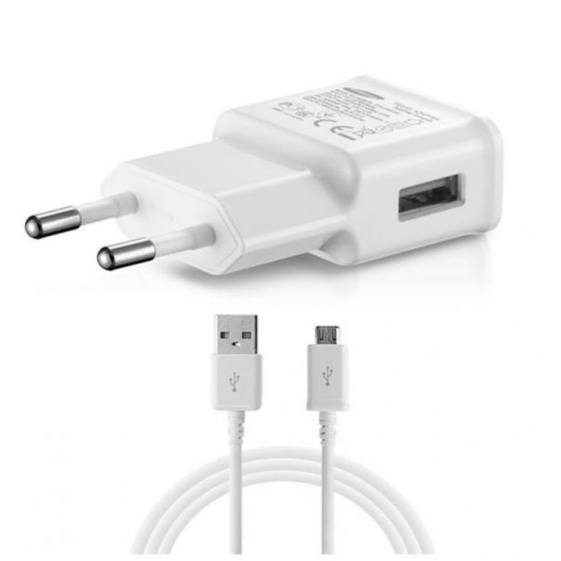 شارژر دیواری مدل EP-TA10EWE به همراه کابل تبدیل microUSB