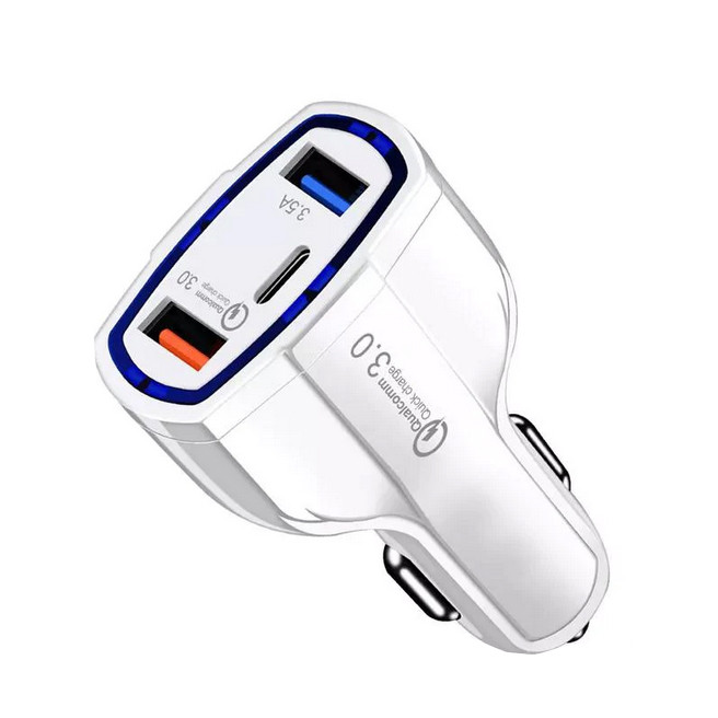 شارژر فندکی کوال کام مدل quick charge 3.0 کد 4100
