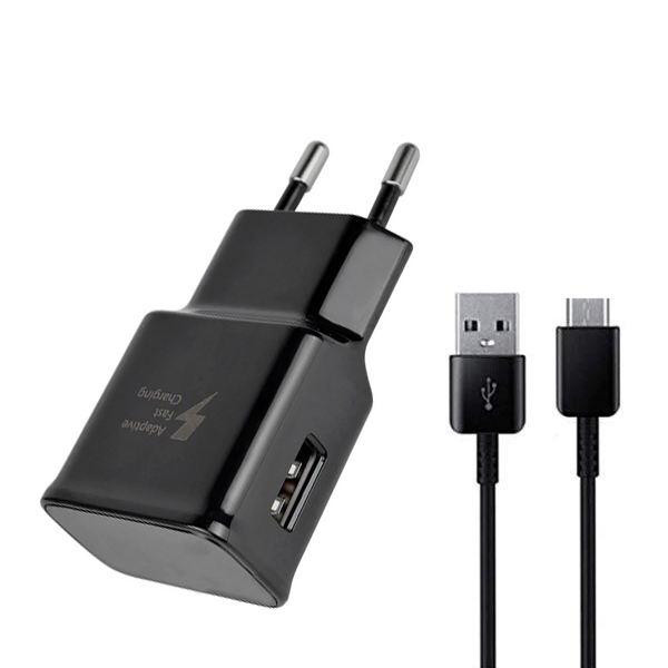شارژر دیواری مدل GALAXY S10 به همراه کابل تبدیل USB-C