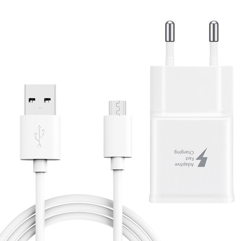 شارژر دیواری مدل ep-ta200wew به همراه کابل تبدیل USB به microUSB مدل ep-q8 طول 1.2 متر