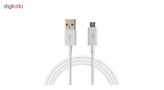 شارژر دیواری مدل EP-TA20EWE به همراه کابل تبدیل USB به microUSB مدل EP-DG925UWE طول 1.2 متر