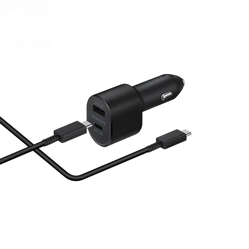 شارژر فندکی مدل EP-L5300 به همراه کابل تبدیل USB-C