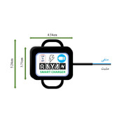 شارژر 15 واتی رایان مدل 5V-3A مناسب برای موتور سیکلت