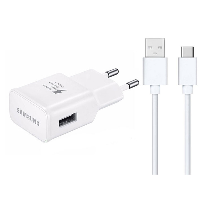 شارژر دیواری مدل EP-TA20EWE به همراه کابل تبدیل USB-C