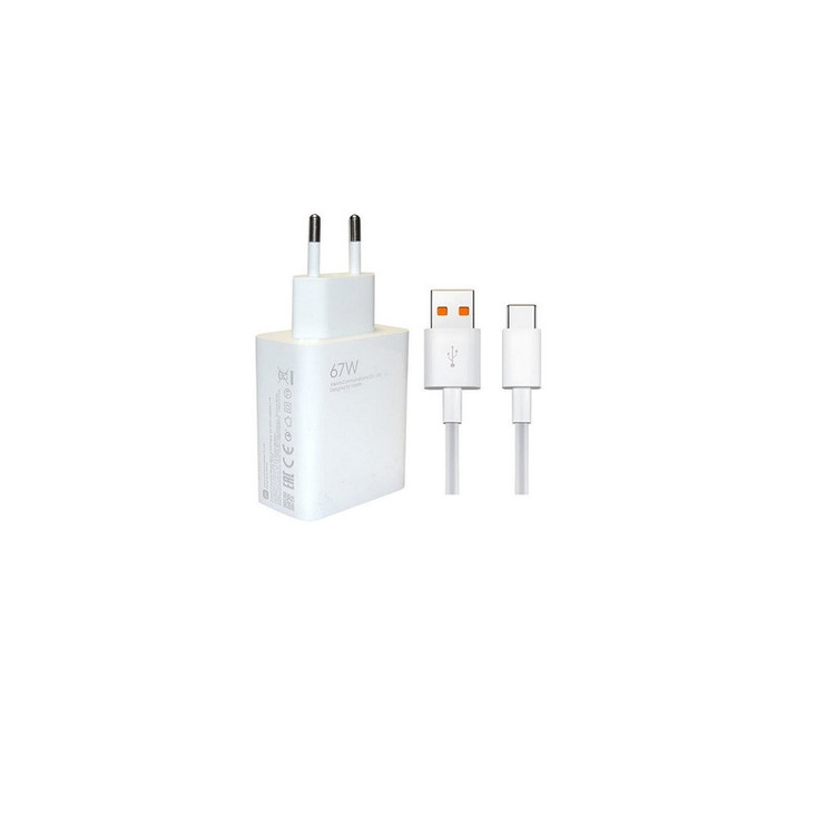شارژر دیواری 67 وات مدل SUPER FAST به همراه کابل تبدیل USB-C